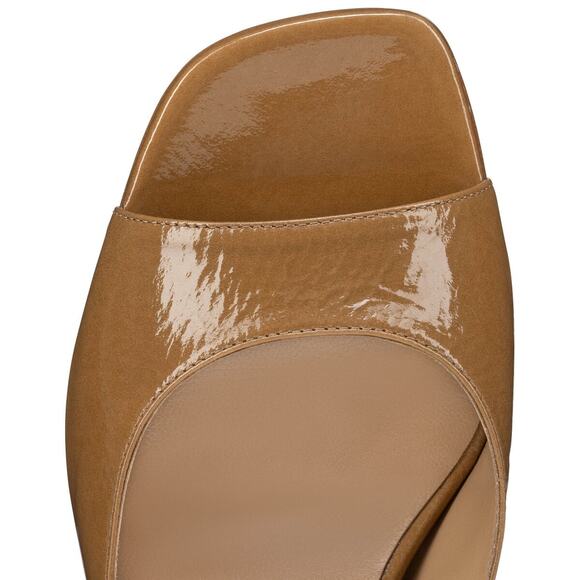 Christian Louboutin Condora Mule 55 Lionne Patent Backless Sandal Heel Pump 40 - Picture 7 of 15